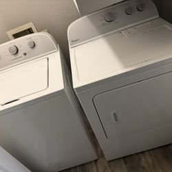 Full-Size WHIRLPOOL Washer & Dryer Combo