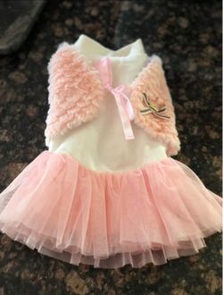 "J'adore" dog couture Size M