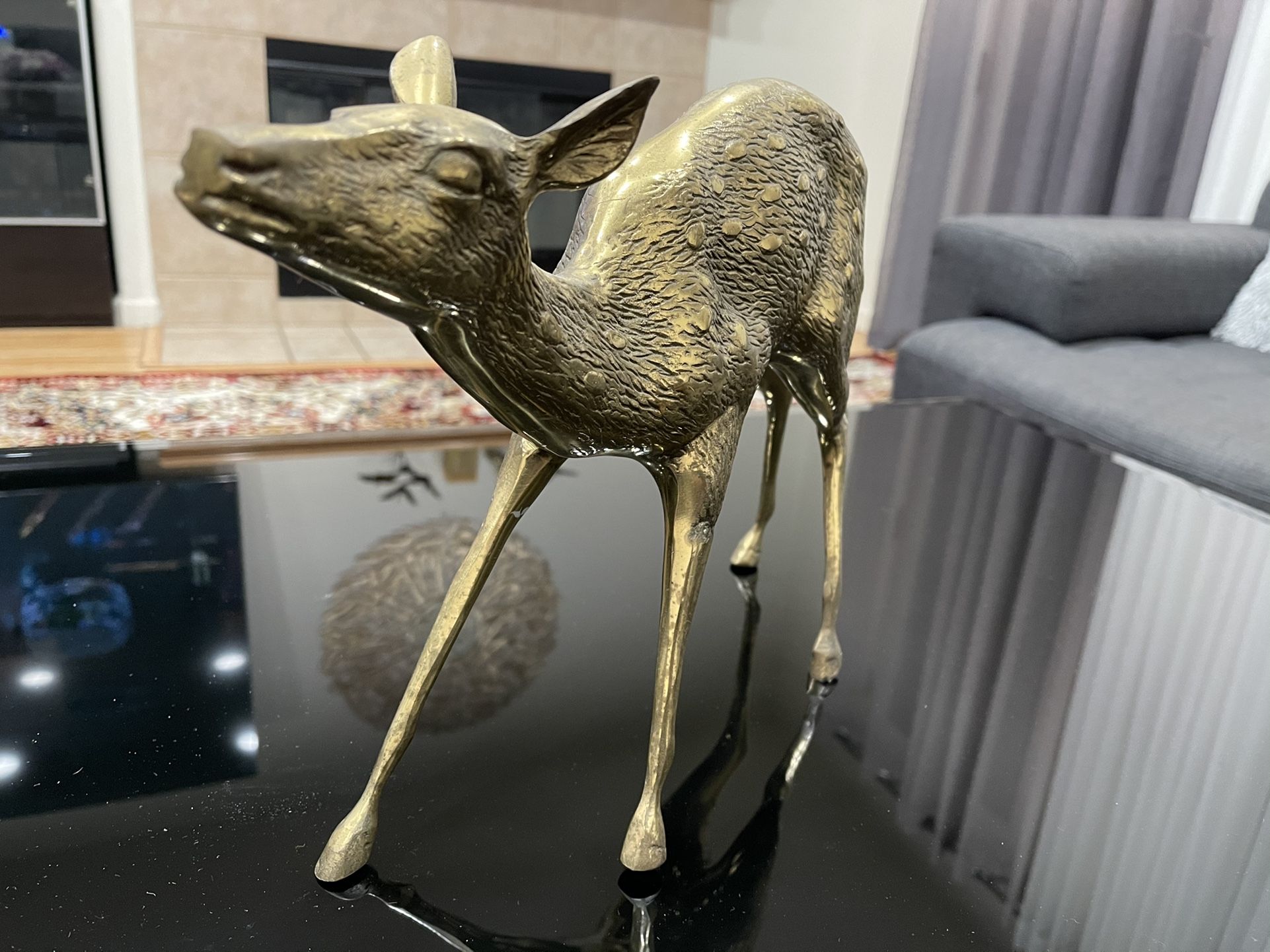 Brass Deer (Male And Female)