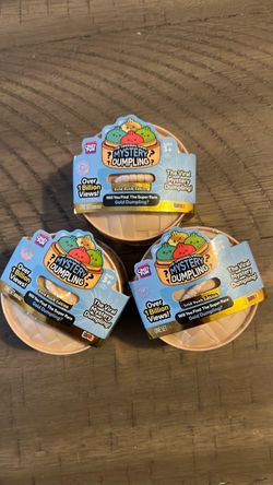 3 Mystery dumpling mini gold edition set of 3