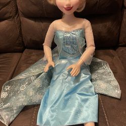 Elsa Singing/ Talking Doll … 4ft 8in Tall 