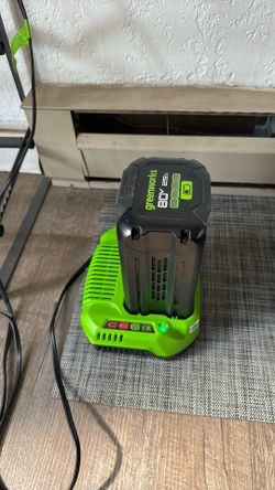 Greenworks 80 V rechargeable battery