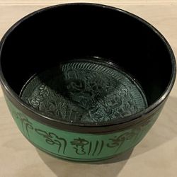 Tibetan 6" Singing Bowl w/ O-ring & Mallet