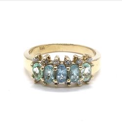 14K YG Stone Diamond Ring EPJ024765