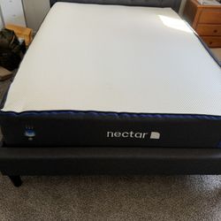 Nectar Queen Bed and  Frame With Headboard 