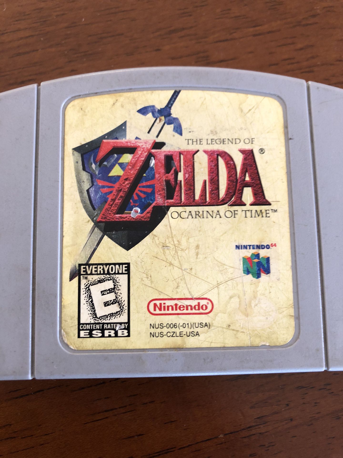 TESTED/WORKS N64 Legend of Zelda Ocarina of Time Nintendo 64 cartridge