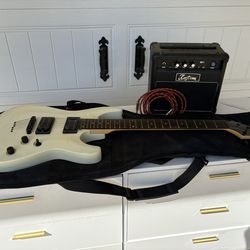 Schecter Electric Guitar And Amp
