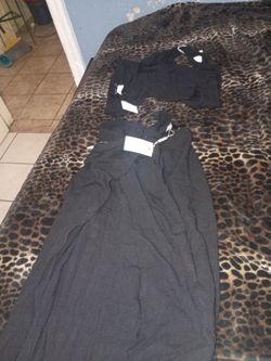 Black Maxi Dress with Tags