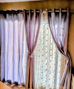 Rod and Curtain/ Sheers -