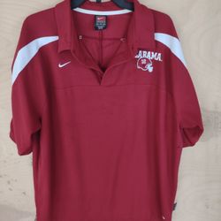 Nike Alabama Polo Style Number 12 Extra Large Shirt