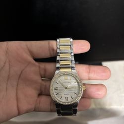Gold And Silver Watch 