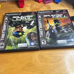 PlayStation 2 / PS2 - Splinter Cell Games