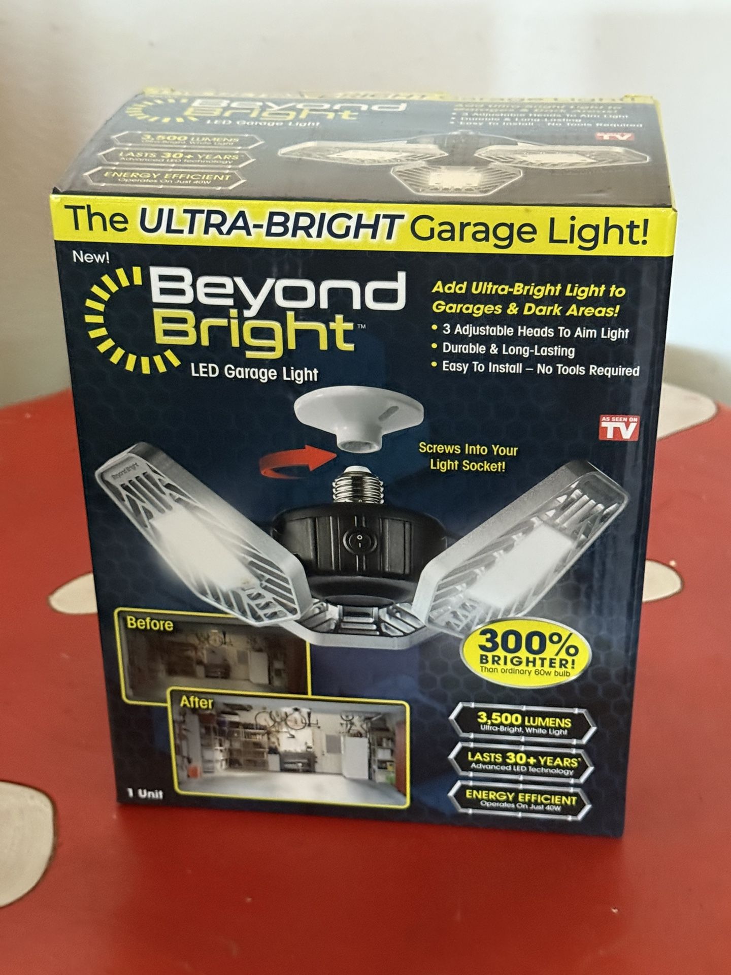New Beyond Bright LED Garage Light