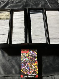 Pitch black booster bundle And Pokémon Cards