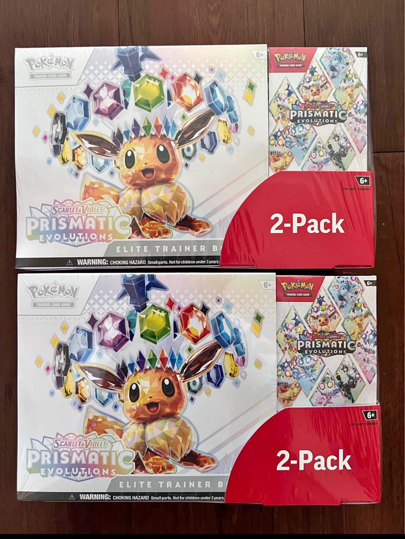 Pokemon Prismatic Etb+booster Bundle Package