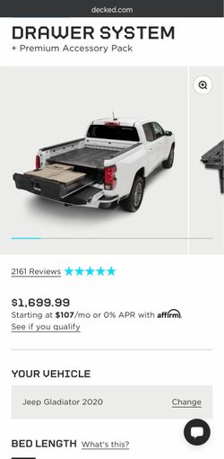 Decked Drawer System