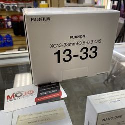 Fujinon XC 13-33mm F3.5-6.3 OIS 