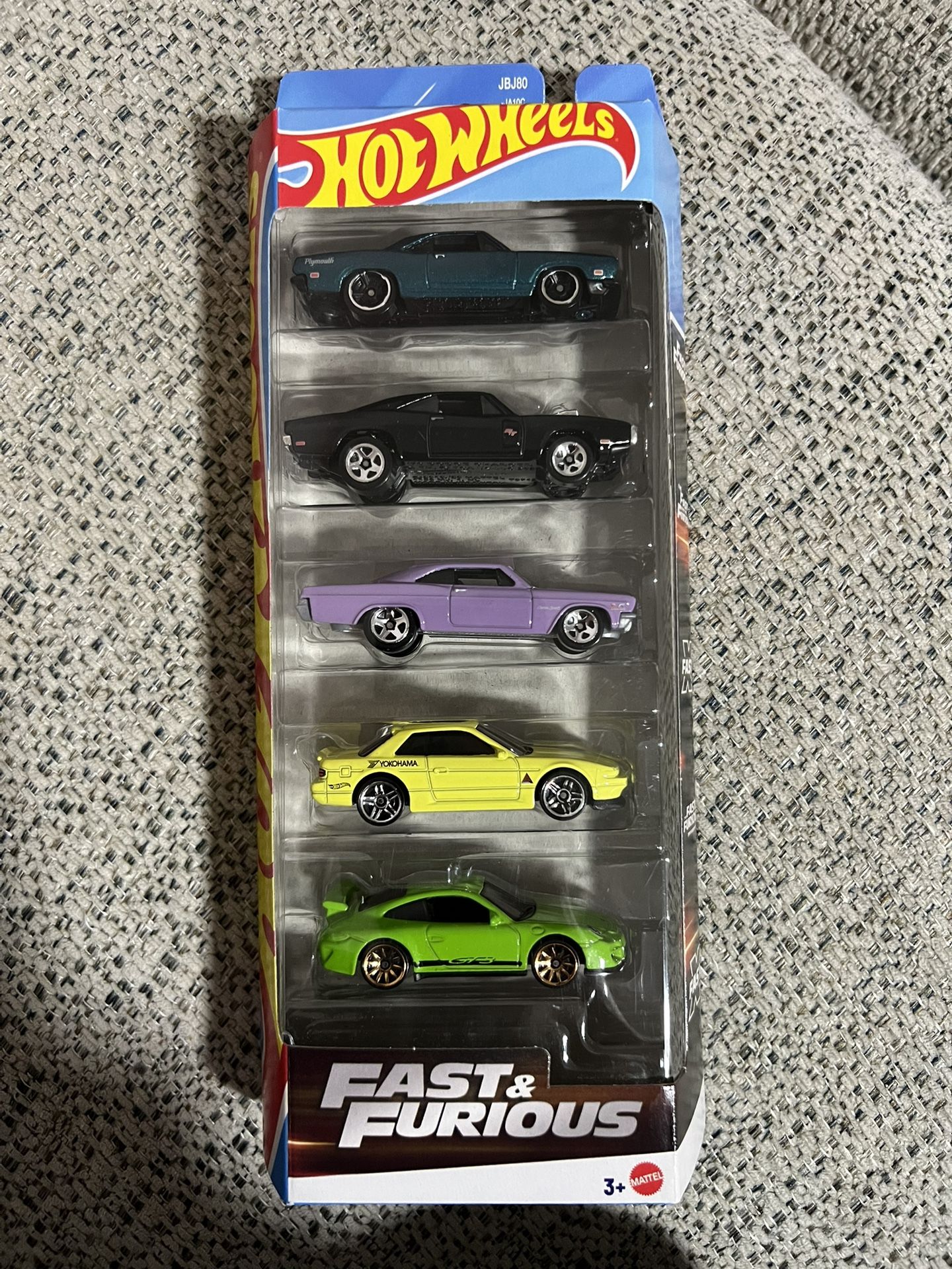 Hot Wheels 5pk Fast & Furious