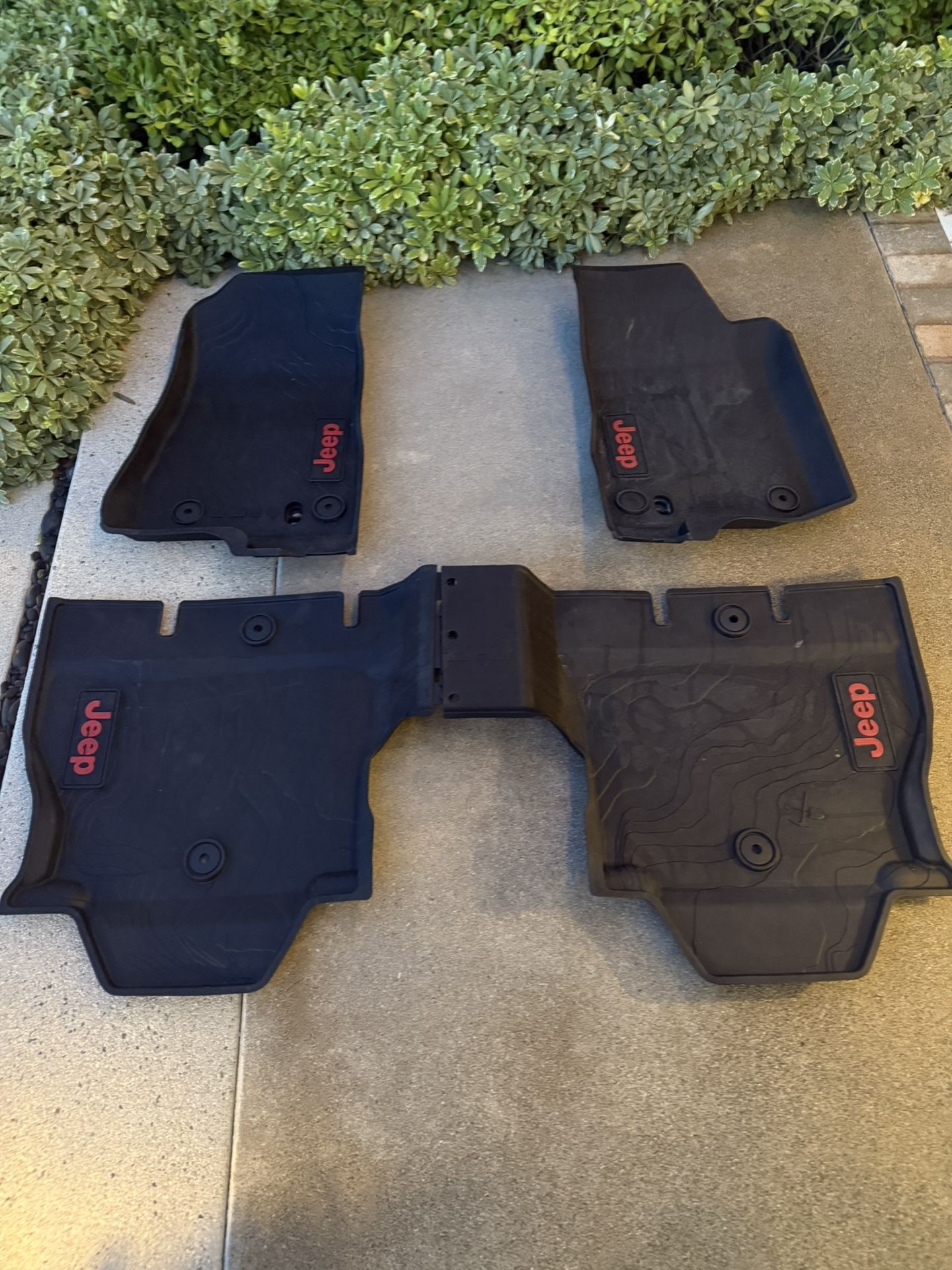Mopar All-Weather Front & Rear Floor Liner Set