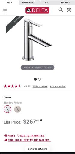Delta faucet