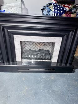 Electric Fireplace.