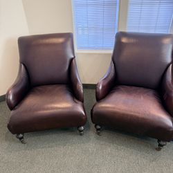 Leather Chairs 