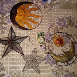 Metal Wall Decor Buying All 5 Peices