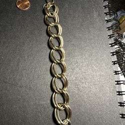 Gold Tone Bracelet 8in $5