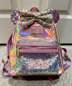 Disneyland’s 70th Iridescent Loungefly Backpack