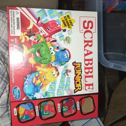 Scrabble jr Board Game