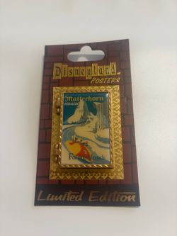 Disneyland Matterhorn limited edition fantasy 2012 pin