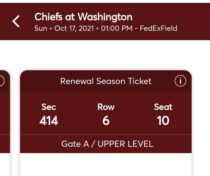 Washington Football Team Vs Kansas City Chiefs