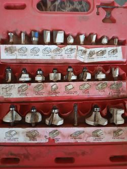 Router bits 24 new