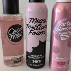 Party Shimmer Foam and Moisture Foam Mist 