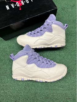 JORDAN 10 HYDRANGEAS SIZE 8.5W 7Y