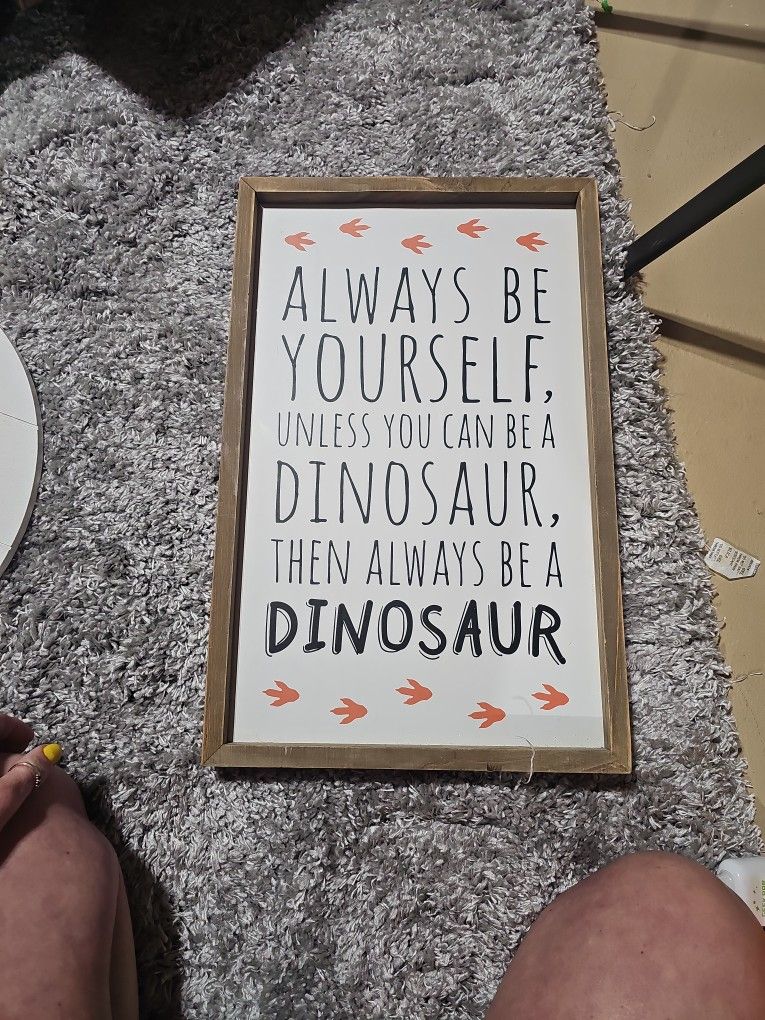 Dinosaur room wall Deco