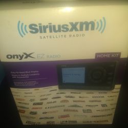 Brand New Siriusxm Onyx EZ Radio Home Kit