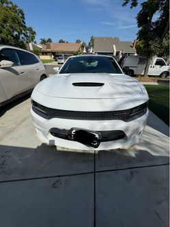Dodge Charger White Sedan 2019