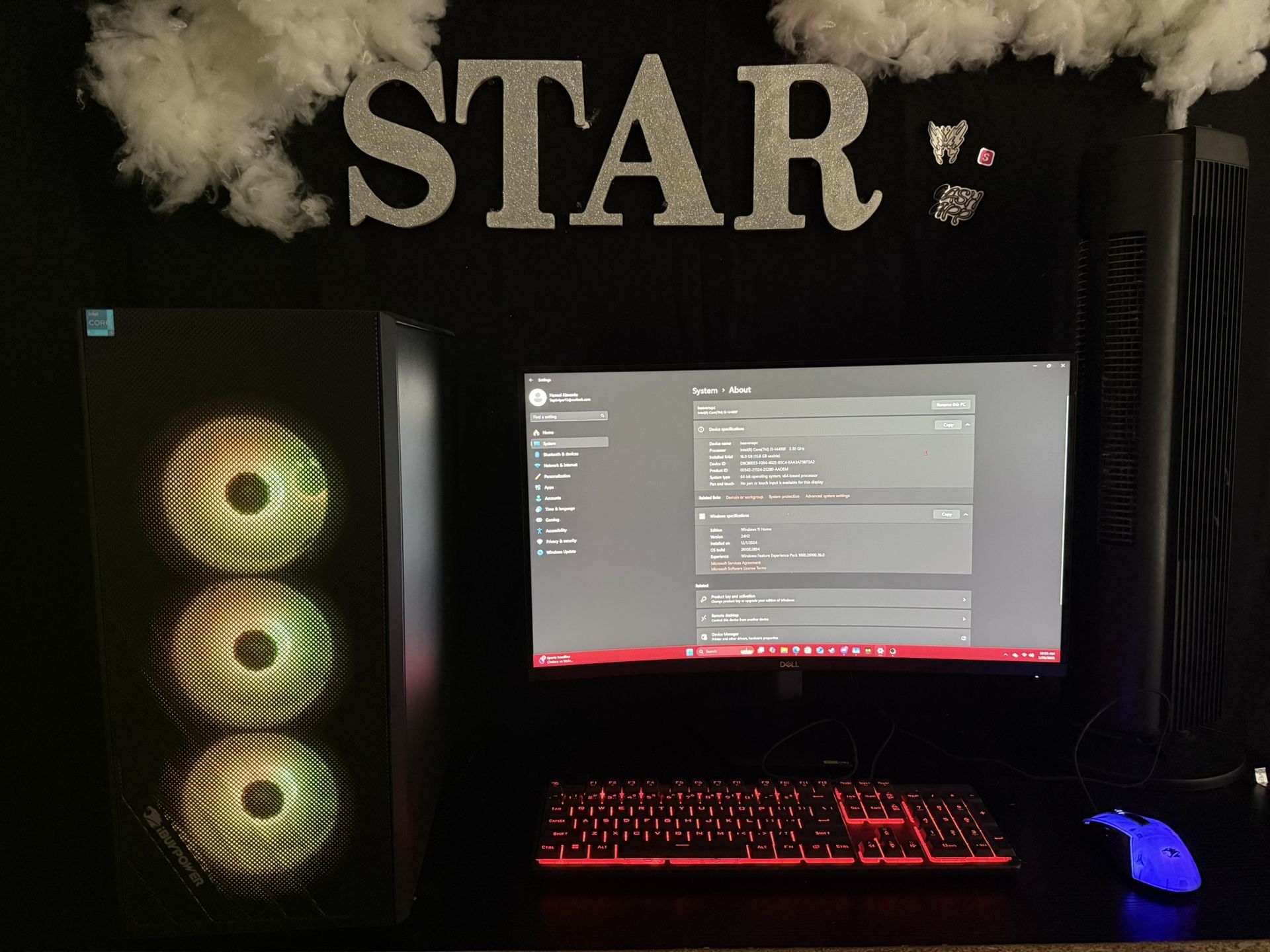 iBuyPower Pre Built - 27” Curved Monitor
