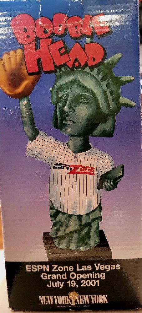 ESPN Zone Bobblehead Las Vegas 2001