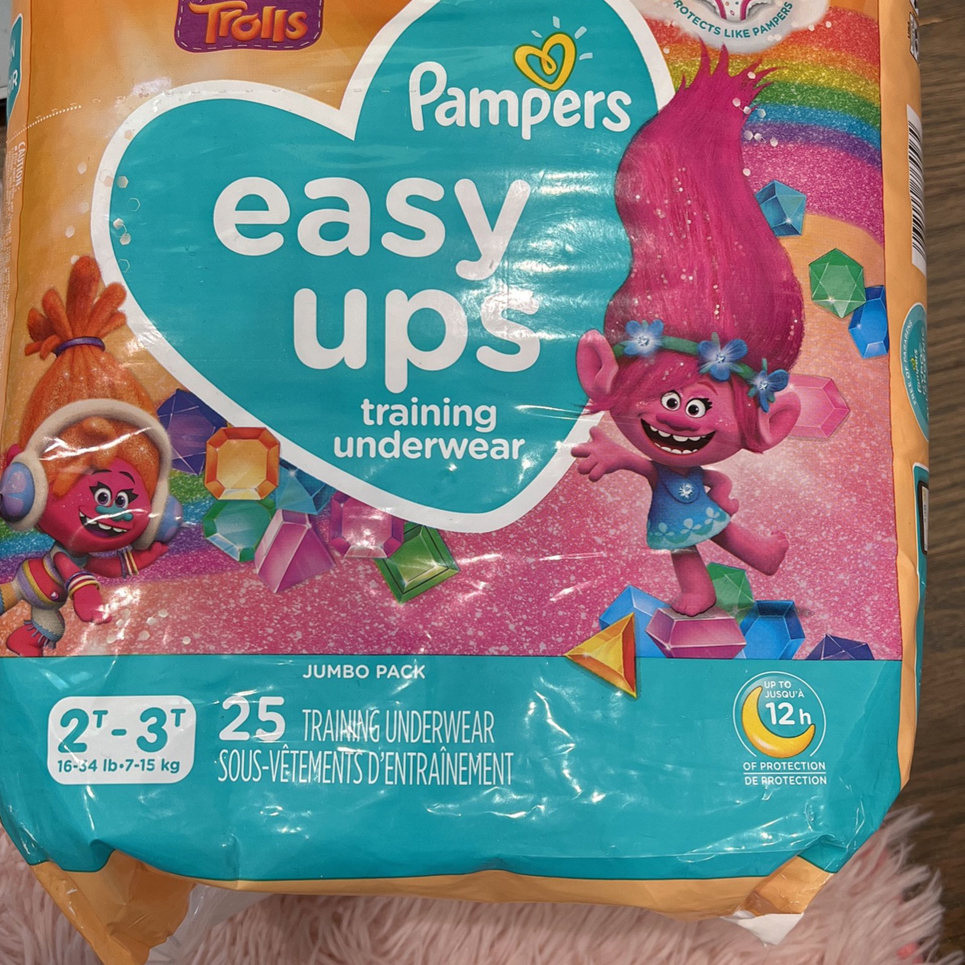 2t-3t Huggies Diapers Easy Ups 25 Count for Sale in Bensenville, IL -  OfferUp