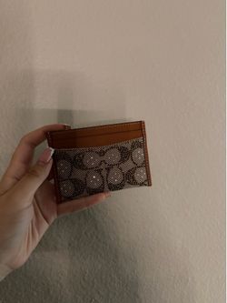 Coach Crystal card holder
