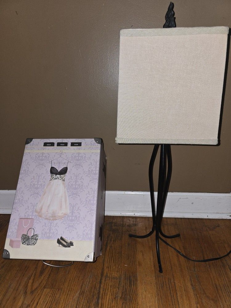 Lamp + Storage Box