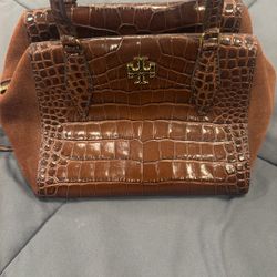 Tory Burch Brown Leather Bag 