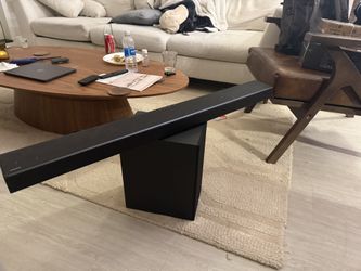 Samsung Soundbar and Subwoofer 