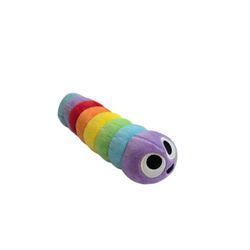 https://offerup.com/redirect/?o=U2xpdGhlci5pbw== Bonkers Mobile Game Rainbow Worm Plush 8” Bendable Caterpillar GUC