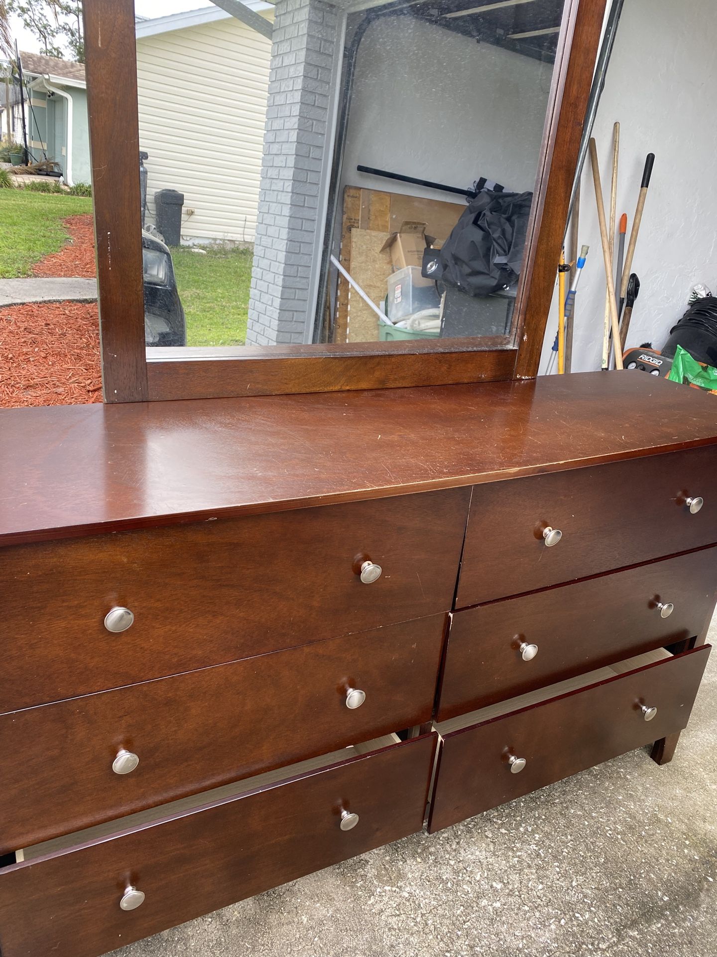 Mirrored Dresser