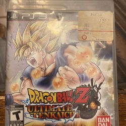 Dragon Ball Z PS3 Ultimate Tenkaich
