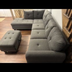 Gray Sectional