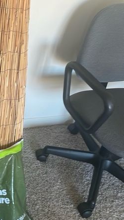 Grey Swivel Office Chair